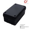 Anzens กล่องกันน้ำ บล็อกกันน้ำ กล่องพักสาย PVC สีดำ ขนาด 2x4, 4x4