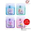ยกแพ็ค 4 ชิ้น Masterart Care Bears Pastel CB03 No.S กบเหลาดินสอ คละสี คละลาย