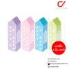 ยกแพ็ค 4 ชิ้น Elfen Plus Condominium ยางลบดินสอ คละสี