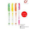 ยกกล่อง 6 ชิ้น Kioku KK011 ปากกาเน้นข้อความ 1-3 mm. คละสี