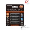 Panasonic Eneloop Pro Rechargeable 2550mAh Ni-MH Battery AA 1.2V 1แพ็ค 4ก้อน