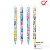ยกกล่อง 24 ชิ้น Quantum Care Bears CB01,CB02 ปากกาเจลลบได้ หมึกสีน้ำเงิน 0.5 mm. คละสี คละลาย