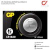 GP LITHIUM CELL BATTERY ถ่านกระดุม  รุ่น CR1620 3V (DL1620) (CR1620-7C5) แท้