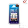 Panasonic Eneloop Charger + Panasonic Eneloop Rechargeable 2000mAh Ni-MH Battery AA 1.2V 4ก้อน