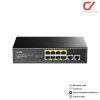 Cudy FS1010PG 8-Port 2 Uplink GbE 10/100 Mbps PoE+ Switch 120W สวิตช์ PoE