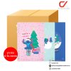 ยกกล่อง 12 ชิ้น Elephant Stitch STWPP-02,STWPP-03 สมุดริมลวด 70 แกรม คละสี คละลาย