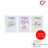 ยกกล่อง 12 ชิ้น Elephant Care Bears Pastel WCBMR-203 สมุดสันห่วงพลาสติก B5 70 แกรม คละสี คละลาย
