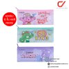 ยกกล่อง 12 ชิ้น Elephant Care Bears Pastel No.S กระเป๋าซิปพลาสติก คละสี คละลาย