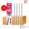 ยกแพ็ค 12 กล่อง Masterart ดินสอดำ Blacklead Pencil HB Ribbon 1 กล่อง 12 แท่ง
