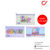 ยกกล่อง 12 ชิ้น Elephant Care Bears Pastel No.M กระเป๋าซิปพลาสติก คละสี คละลาย