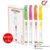 ยกกล่อง 6 ชิ้น Kioku KK011 ปากกาเน้นข้อความ 1-3 mm.