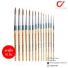 ยกแพ็ค 10 ชิ้น Masterart พู่กัน จิตกรน้อย ชนิดกลม เบอร์ 00,0,1,2,3,4,5,6,7,8,9,10,11,12