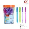 Quantum ปากกาลูกลื่น Geluloid Fruity หมึกสีน้ำเงิน 0.7 mm.