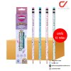 ยกลัง 12 กล่อง Masterart ดินสอดำแฟนซี Blacklead Pencil 2B No.5 Metallic + กบเหลา