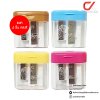 แพค 4 ชิ้น Masterart กบเหลาดินสอ No.8 คละสี
