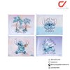 Elephant Stitch A4 กระเป๋าซิปพลาสติก คละสี คละลาย 32.9x25 cm.