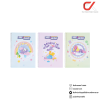 Elephant Care Bears Pastel WCBMR-203 สมุดสันห่วงพลาสติก B5 70 แกรม คละสี คละลาย