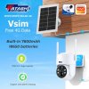 Watashi S49 Solar Power PTZ Camera กล้องวงจรปิดโซลาร์เซลล์