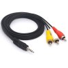 Cable DC3.5Male to 3 RCA Y/R/W