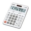 Casio เครื่องคิดเลข(ขาว) ขนาดกว้าง 129 มม. สูง 175.5 มม.