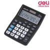 DL เครื่องคิดเลขพกพา 12 หลัก (สีดำ)