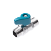 บอลวาล์วมินิ 1/2" มม SANWA