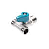 บอลวาล์วมินิ 3 ทาง 1/2" มม SANWA