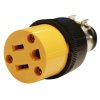 ปลั๊กยางตัวเมีย 3 ขา 15A 125V สีเหลือง