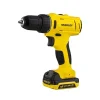 สว่านไฟฟ้าไร้สาย 10 มม. STANLEY รุ่น SCD121S2K-B1 กำลัง 12 โวลต์ สีเหลือง - ดำ