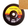 แผ่นเจียร 7" (x1 แผ่น) CUBITRON II FLEXIBLE GRINDING WHEEL T27 36+ใบเจียรสีทอง 14446