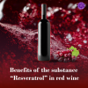 Benefits of the substance Resveratrol in red wine