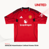 Manchester United 25/26 Home Long Sleeve Jersey