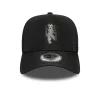 Manchester United FC A-Frame Trucker Cap in black.