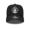 Manchester United x New Era Reflective Crest Trucker Cap Black