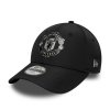 Manchester United x New Era Reflective Crest 9Forty Cap Black