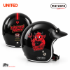 Helmet United Army - Born To Be Red - Glossy