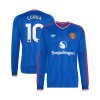 Manchester United 26/27 Away Replica Jersey Long Sleeve w/ Cunha print