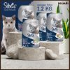 อาหารแมวชนิดเม็ด Silver (ซิลเวอร์)  ถุง 1.2 kg