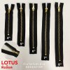 ซิปทองเหลือง LOTUS