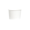 Paper Ice-Cream Cup 260 ml.  ถ้วยกระดาษสีขาว ขนาด 260 ml สำหรับใส่ไอศรีม