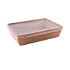 Coated Paper Box, 1 Section 1200ml.+Lid