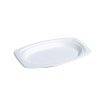 Oval pulp plate 6.5 inch