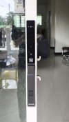 SL10 รุ่น SLIM-X สแกนฝ่ามือ + สแกนใบหน้า + VDO CALL