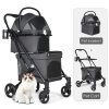 Beberoad T1 Double Pet Stroller | Lightweight Foldable