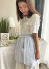 Sky Blue Half Apron