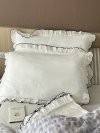 Ruffled Pillowcases Milk Choco