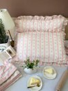 Flower Whispers Ruffled Pillowcase