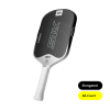 ไม้พิคเคิลบอล ขนาด 14 มม. SLK GEO - Elongated 14mm Pickleball Paddle - White(Silver)