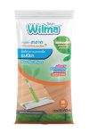 [ ผ้าถูพื้นชนิดเปียก ย่อยสลายได้ ] Wilma วิลม่า แผ่นเช็ดทำความสะอาดพื้นแบบเปียก 24 แผ่น // ดักจับฝุ่น ใช้แล้วทิ้ง