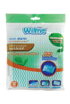 [ ผ้าเช็ดอเนกประสงค์ ย่อยสลายได้ ] Wilma วิลม่า ผ้าเช็ดทำความสะอาดอเนกประสงค์ 12 ผืน // แห้งไว ใช้ซ้ำ ไม่ทิ้งขน